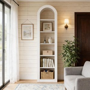 Scaffale a Scala in Legno Moderno per Casa e Hotel, Arredamento per Soggiorno - Product Image 1