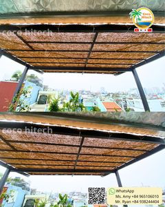COIR <b>SHADE</b> SAIL-Luxury Durable Woven Outdoor Patio <b>Shade</b> Sail by Coco Hitech - Product Image 4