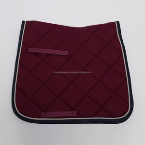 Almohadilla de Montura para Caballo de Algodón Ecológico de Alta Calidad y Diseño Moderno |   Manta de Silla de Montar Ecuestre con Color y Logotipo Personalizados - Product Image 5