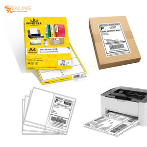 Etiqueta autoadhesiva de papel semibrillante A4 de 150Gsm personalizada Winsell - Product Image 1