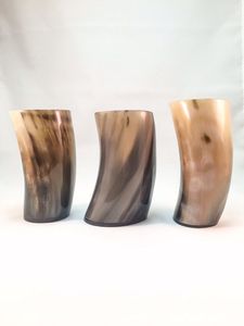 buffalo horn glass Viking cup <b>hand</b> <b>made</b> drinkware accessories - Product Image 6