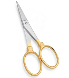 Ciseaux à ongles de précision semi-gris, lame en acier inoxydable, design droit et courbé pour une manucure et une pédicure parfaites - Product Image 3