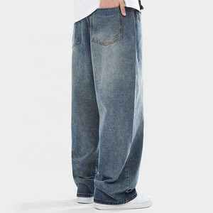 Jean Baggy Homme Bleu Foncé Coupe Ample – Nouvelle Collection Designer Original Fit Denim – Jean Baggy Polar pour Grands Garçons - Product Image 2