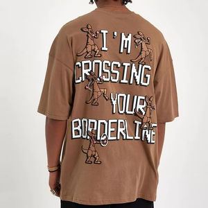 Camisetas de Verano para Hombre, Estilo Urbano, Personalizadas con Estampado 3D, Manga Corta, Corte Holgado, Secado Rápido, Ecológicas, 100% Algodón, Estilo Vintage - Product Image 1