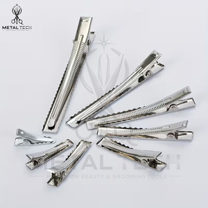 Pinces de sectionnement en acier inoxydable en gros direct usine, différentes tailles, pinces bec de canard professionnelles pour salon de coiffure - Product Image 2
