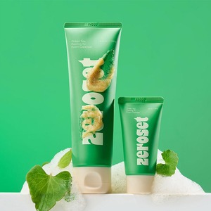 [ZEROSET] Nettoyant moussant exfoliant au thé vert Zeroset 120g, marque de beauté coréenne de qualité, fabricant fiable - Product Image 5