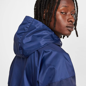 Custom Men's Zip Closure Waterproof Polyester Windbreaker Sporty Streetwear <b>Track</b> <b>Jacket</b> With Stand Collar for Winter Season - Product Image 4