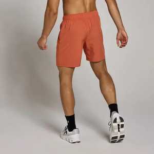 Shorts décontractés unisexe personnalisés à logo frontal en satin, séchage rapide, taille mi-haute, polyester/coton - Product Image 3