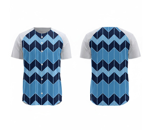 เสื้อเบสบอลแบบซับลิเมชั่น – ชุดกีฬาแห้งเร็ว |   ชุดเบสบอลทีมพร้อมโลโก้และหมายเลขแบบกำหนดเอง |   ฐานผ้าโพลีเอสเตอร์ที่ระบายอากาศได้ดี - Product Image 1