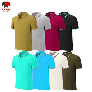 เสื้อโปโลดีไซน์เฉพาะของ Ryan Pro Gear สำหรับผู้ชายสไตล์สวมหัวพร้อมแผ่นป้ายโลโก้ปรับแต่งได้ - Product Image 4
