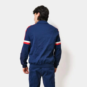 Conjunto de Dos Piezas Casual de Algodón con Cuello Alto y Chaqueta Abierta para Mujer, Estilo Deportivo con Bloques de Color, Novedad Primavera-Otoño - Product Image 5