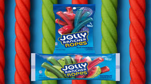 Jolly Rancher Ropes, Caramelos Masticables de Frambuesa Azul y Cereza, Paquete a Granel, Caramelo con Sabor a Fresa Agridulce, 2026 Paquetes - Product Image 4