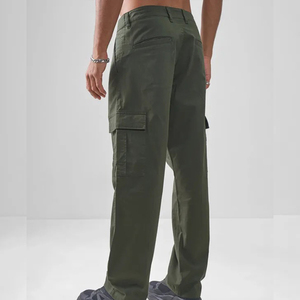 Pantalon cargo tactique pour homme de haute qualité, léger, multi-poches, pour la randonnée et le travail, avec impression de logo personnalisé OEM - Product Image 4
