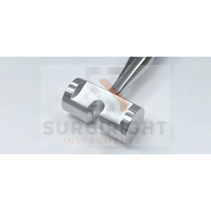 Manual Power Source MALLET SLOTTED Head 2lbs with Hollow Slotted Handle CE Certified ISO13485 Class I by <b>Blush</b> Surgical - Product Image 6