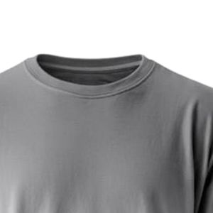 เสื้อยืดโอเวอร์ไซส์สีเทาไล่เฉดขาวสำหรับผู้ชายปี 2026 ผ้าฝ้าย สไตล์สตรีทแวร์ เสื้อยืดเปล่า - Product Image 2