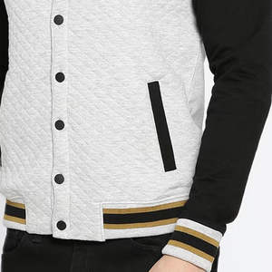 Chaquetas Varsity para Hombre de Diseño Personalizado OEM, Alta Calidad, 100% Algodón, Estilo Urbano, Chaqueta Varsity para Hombre - Product Image 6