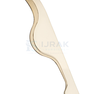 Pince à épiler chirurgicale de précision Ijrak en acier inoxydable à pointe lisse pour extensions de cils et application de maquillage des yeux - Product Image 2