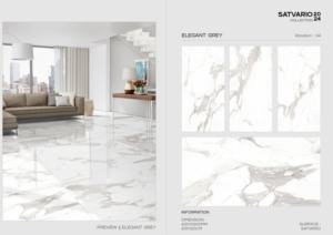Azulejos de porcelana premium con acabado Satvario, 60x120cm, 600x1200mm, tamaño 24x48, para paredes y suelos interiores modernos. - Product Image 2
