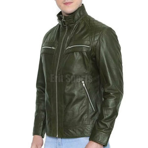 Trendy Lifestyle Outerwear <b>Winter</b> <b>Jacket</b> Quality Finish And Comfortable Feel For Everyday Fashion Wear <b>Leather</b> <b>Jacket</b> - Product Image 2