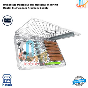 Kit Profesional de Restauración Dentoalveolar Inmediata (IDR) para Uso Clínico Dental, Juego de Instrumentos Quirúrgicos para Injerto Óseo e Implantes - Product Image 5