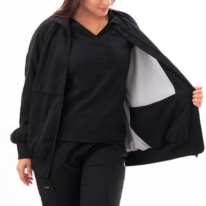 Ensembles de Blouses Médicales Personnalisables au Design Tendance, Vente en Gros, Tenues d'Infirmière en Spandex, Uniformes Médicaux avec Logo - Product Image 4