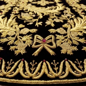 2026 Custom Premium Masonic Grand Master Apron Heavy Gold Bullion Embroidery Luxury Lodge Regalia - Product Image 4