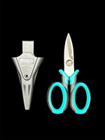 Ciseaux industriels en Kevlar F-510SH, dentelés, polis, en acier inoxydable 420J2, coupe-câbles optiques, coupe-câbles à fibres, pour électriciens, vert