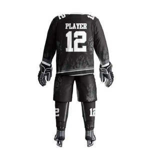 Uniforme de Hockey sobre Hielo 2026, Uniformes de Hockey sobre Hielo de Primera Calidad con Personalización, Precio Razonable, Diseño de Logotipo Personalizado, Servicio OEM - Product Image 2