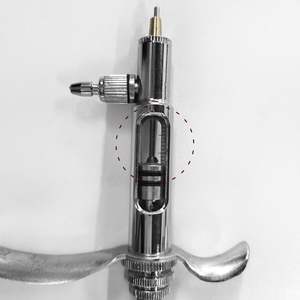 High Quality 2ml <b>Veterinary</b> <b>Syringe</b> Continuous Stainless Steel Vet Injection Gun Livestock Vaccination Tool - Product Image 3