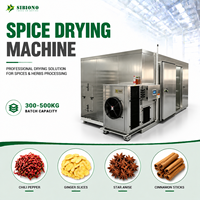 Industriële automatische warmtepomp voedseldroger 400-600kg, geschikt voor kruiden, kurkuma, peper, etc. (SUS304) voor voedselverwerking.