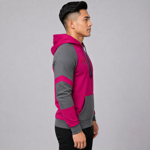 Nouveauté : Sweat à capuche pour homme avec logo personnalisé, en molleton de coton doux, respirant, écologique, vêtement décontracté, prix abordable. - Product Image 4