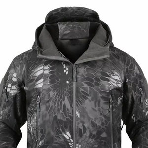 Chaqueta Táctica de Invierno para Hombre, Modelo 2026, para Camping, Senderismo, Caza y Escalada, Chaqueta Táctica de Forro Polar Sharkskin para Exteriores - Product Image 2