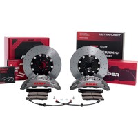 طقم فرامل كربون سيراميك عالي الأداء ICOOH IC6 مقاس R19-R21 380/390/395/400/410 مم لسيارات BMW G21