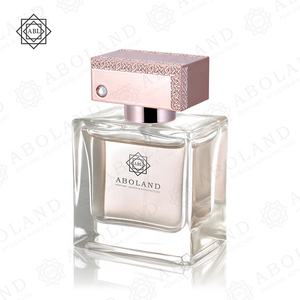 OEM ODM Wholesale Square 50ml <b>Glass</b> Perfume <b>Bottle</b> with Plastic Cap - Product Image 2