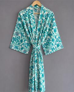 Women Bohemian Paisley Print Kimono <b>Beach</b> Cover up Loose Open Front Summer Breathable Loose Fit <b>Wrap</b> Front Casual Dresses - Product Image 2