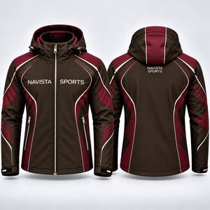 เสื้อแจ็คเก็ตกันน้ำคุณภาพสูงขายดีราคาส่ง NAVISTA SPORTS แบบมีฮู้ดสำหรับฤดูหนาว เป็นมิตรกับสิ่งแวดล้อม - Product Image 6