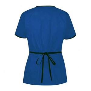 High Quality Medical Hospital Scrub Blouse <b>Jacket</b> Comfortable Durable <b>Lightweight</b> Knitted Fabric with Functional Pockets - Product Image 6