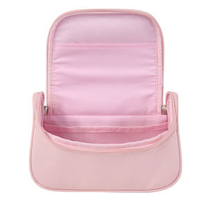 Stationery Set Smile Patch Pencil Case for <b>School</b> Supplies Storage SENDA Custom Plaid Pink Nylon Stationery <b>Bag</b> - Product Image 5