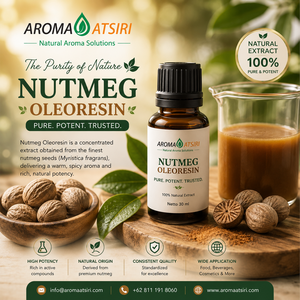 Aroma Atsiri Indonesia - Oleorresina de Nuez Moscada Natural de Alta Calidad con Aroma Picante para Alimentos y Perfumería - Product Image 2