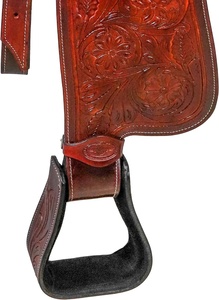 SELLE DE CHEVAL WESTERN AU MEILLEUR PRIX DU FABRICANT 100% PRODUITS DE COURSE DE CHEVAL EN CUIR VÉRITABLE DE L'INDE AVEC ACCESSOIRES - Product Image 6