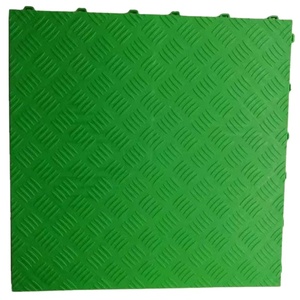 Baldosas de Plástico PP Antideslizantes para Suelo de Garaje, 40*40, Precio de Fábrica - Product Image 1