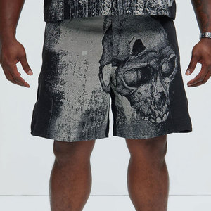 2026 Men Fashion <b>Stretch</b> Causal Short Jeans Denim Shorts Blue Black Denim Swear Men's Shorts Canvas Fabric High Street - Product Image 2