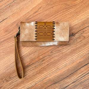 New <b>Boot</b> Stitch Cow Skin Women Wristlet Wallet Genuine Leather Clutch Purse Many Compartments Long Wallet With Many Card Slots - Product Image 2