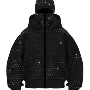 Sudaderas con Capucha Personalizadas para Hombre, de Algodón y Elastano, Casuales de Invierno, de Alta Calidad, Ecológicas, de Secado Rápido y Transpirables - Product Image 1