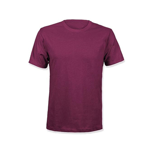 Men's Regular Fit Casual T-<b>Shirt</b> <b>100</b>% <b>Polyester</b> Solid O-Neck Short Sleeve Eco-Friendly 180g Knitted Fabric Front Logo - Product Image 3