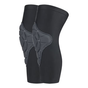 Manchons de compression rembourrés personnalisés pour genoux et jambes, protection longue anti-collision pour basketball, football, volleyball (paire) - Product Image 2