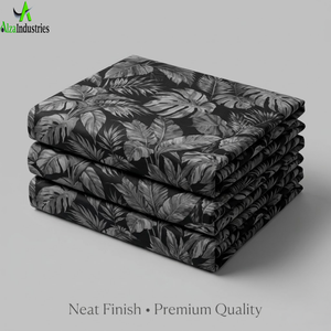 ชุดผ้าปูที่นอนลายใบไม้เขตร้อนสุดหรู พร้อมปลอกหมอน ผ้าไมโครไฟเบอร์นุ่มพิเศษ ขนาดคิงไซส์/ดับเบิ้ลไซส์ สำหรับใช้ในบ้านและโรงแรม - Product Image 4