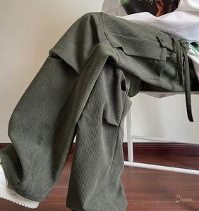 Pantalones Cargo de Lona para Hombre, Modernos, 100% Algodón, Cintura Alta, Casuales, Ecológicos, Máxima Comodidad, Estilo para Cualquier Ocasión, Ropa Urbana - Product Image 1