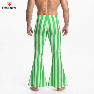 Pantalones Deportivos Casuales de Alta Calidad para Hombre, Ligeros, a la Moda, con Cintura Elástica y Corte Acampanado - Product Image 4