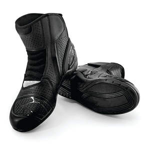 Botas de Motociclismo de Tobillo de Diseño Personalizado de Primera Calidad, Cuero Genuino, Impermeables, Transpirables, Térmicas, Antideslizantes, para Todo Tipo de Moto - Product Image 3